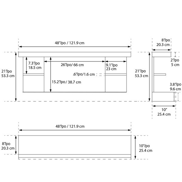 Fireplace Floating Mantel Shelf